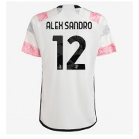 Dres Juventus Alex Sandro #12 Preč 2023-24 Krátky Rukáv